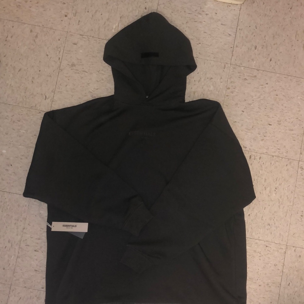 Essentials Fear of God Hoodie XL Gray NWT